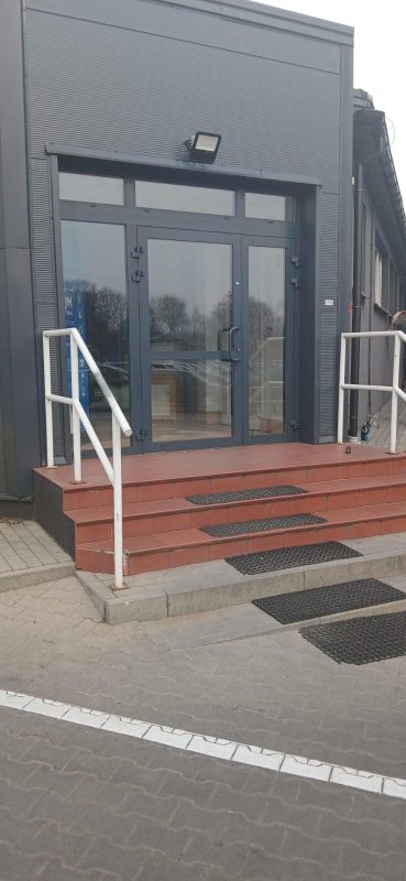 Drzwi aluminiowe zewnętrzne